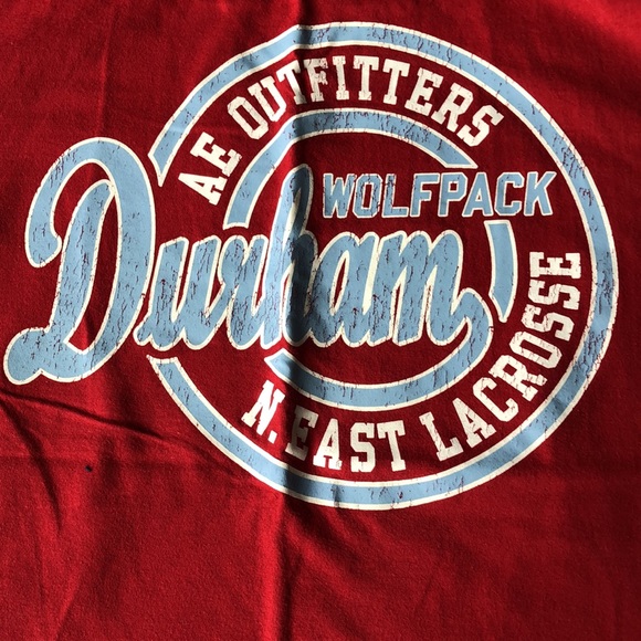 American Eagle Mens XS t shirt in red - Picture 2 of 5